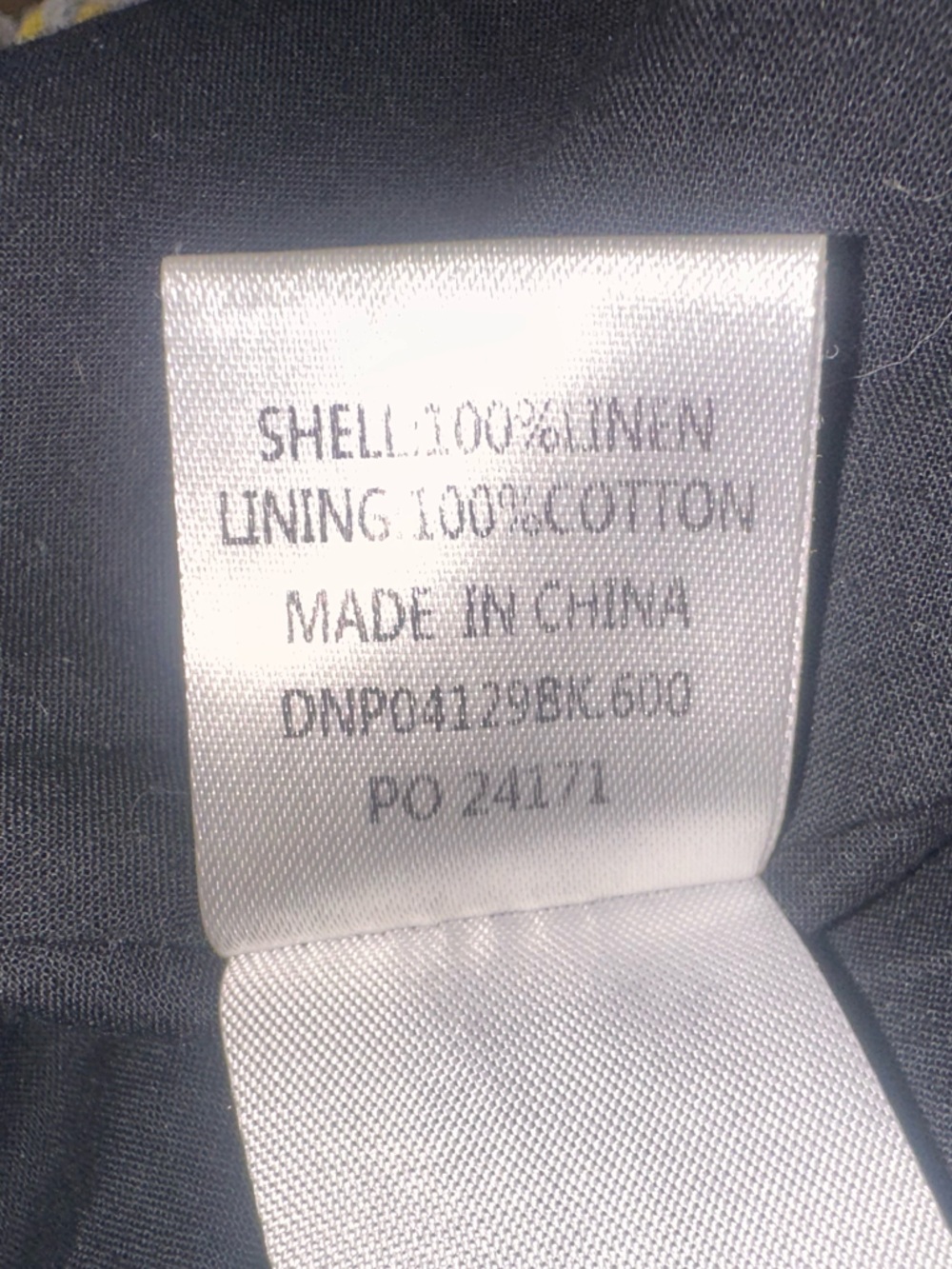 DISSH
Addison Linen Asymmetrical Top Size 6 - Picture 8 of 9